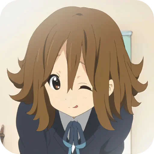 🥰 Стикер «Yui Hirasawa» для Telegram