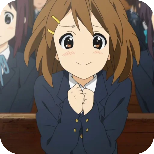 🥰 Стикер «Yui Hirasawa» для Telegram