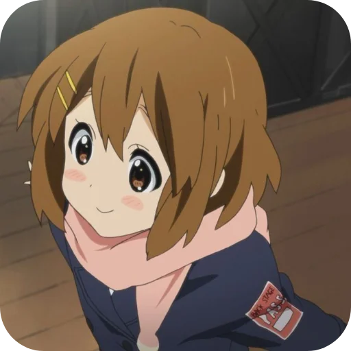 🥰 Стикер «Yui Hirasawa» для Telegram