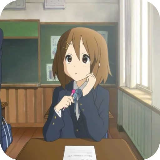 🥰 Стикер «Yui Hirasawa» для Telegram