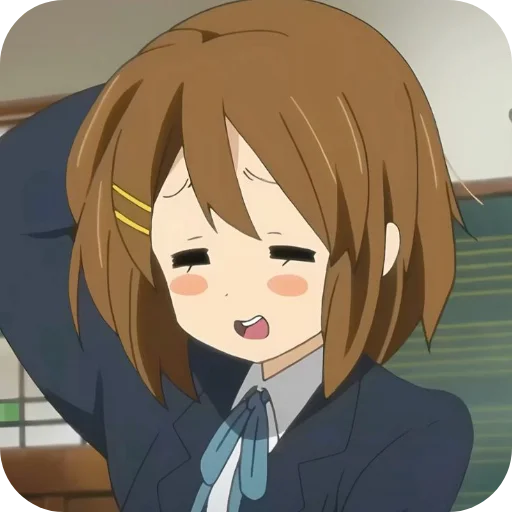 🥰 Стикер «Yui Hirasawa» для Telegram