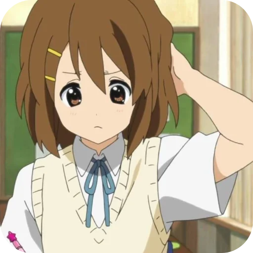 🥰 Стикер «Yui Hirasawa» для Telegram