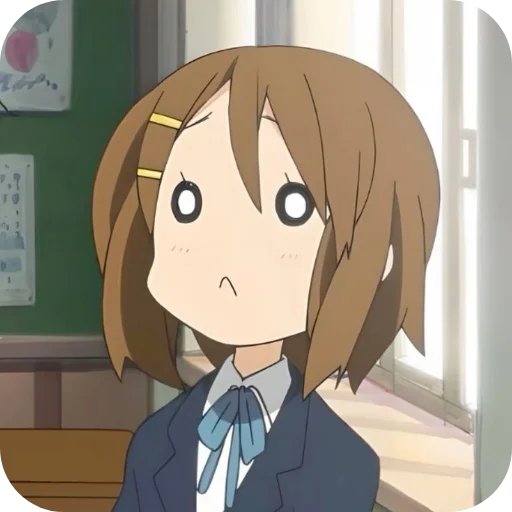 🥰 Стикер «Yui Hirasawa» для Telegram