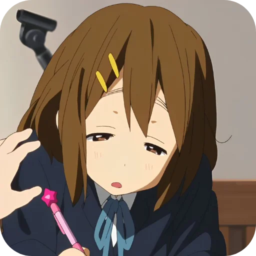 🥰 Стикер «Yui Hirasawa» для Telegram