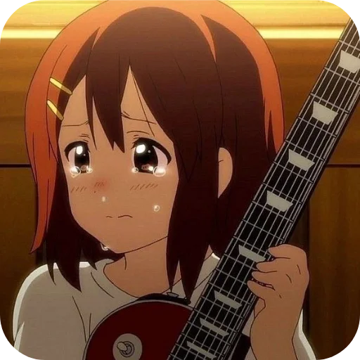 🥰 Стикер «Yui Hirasawa» для Telegram