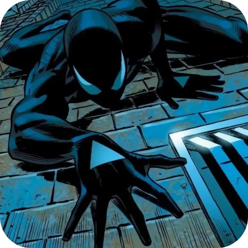 🕷 Стикер «Symbiote Spider Man» для Telegram