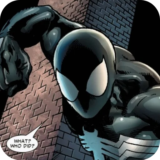 👊 Стикер «Symbiote Spider Man» для Telegram