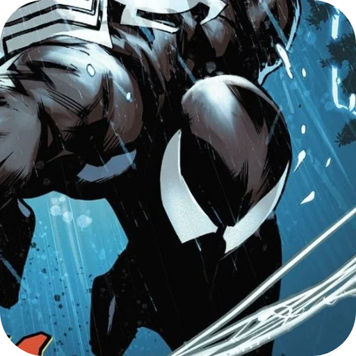 👿 Стикер «Symbiote Spider Man» для Telegram