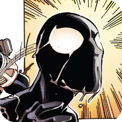 🥛 Стикер «Symbiote Spider Man» для Telegram