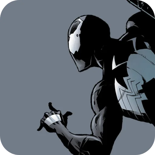 🧐 Стикер «Symbiote Spider Man» для Telegram