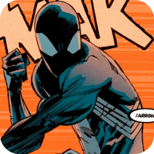 👊 Стикер «Symbiote Spider Man» для Telegram