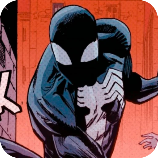 🤛 Стикер «Symbiote Spider Man» для Telegram