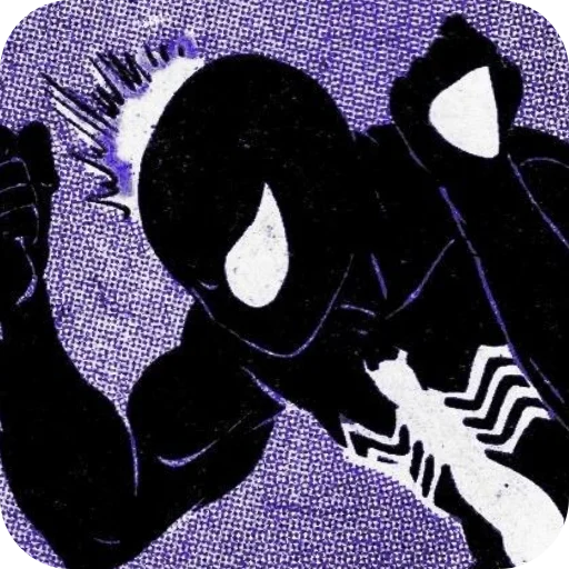 🥳 Стикер «Symbiote Spider Man» для Telegram