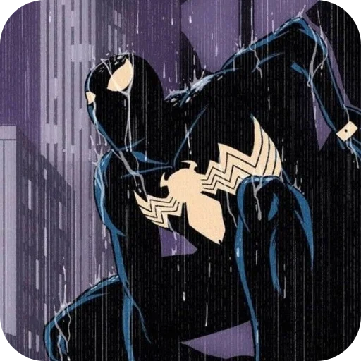 🌧 Стикер «Symbiote Spider Man» для Telegram