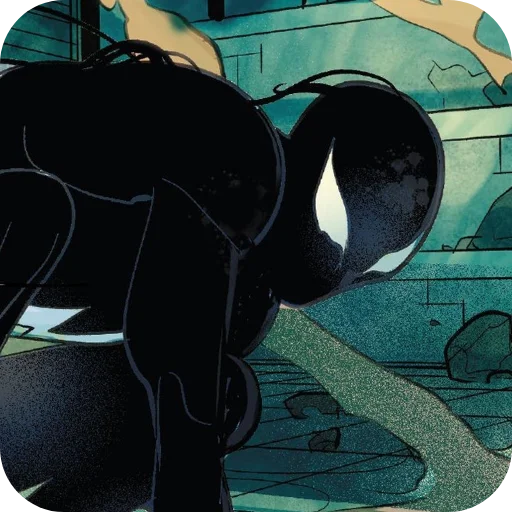 😡 Стикер «Symbiote Spider Man» для Telegram