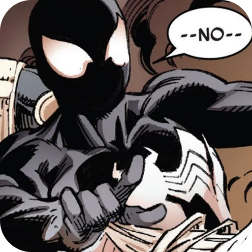 ❌ Стикер «Symbiote Spider Man» для Telegram