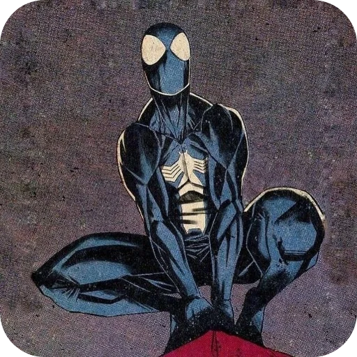 👽 Стикер «Symbiote Spider Man» для Telegram