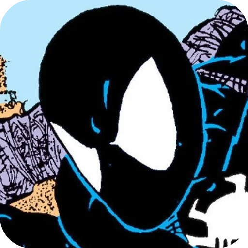 Стикерпак Symbiote Spider Man для Telegram
