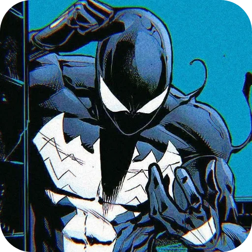 ✊ Стикер «Symbiote Spider Man» для Telegram