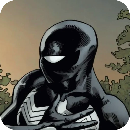 😒 Стикер «Symbiote Spider Man» для Telegram