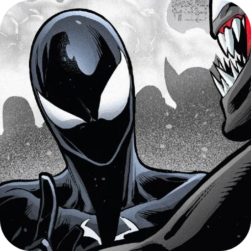 ☝ Стикер «Symbiote Spider Man» для Telegram