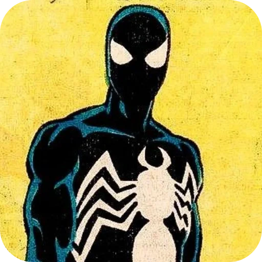 👤 Стикер «Symbiote Spider Man» для Telegram
