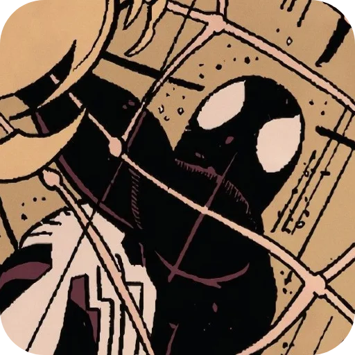 😯 Стикер «Symbiote Spider Man» для Telegram