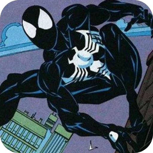 🧐 Стикер «Symbiote Spider Man» для Telegram