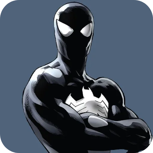 😒 Стикер «Symbiote Spider Man» для Telegram