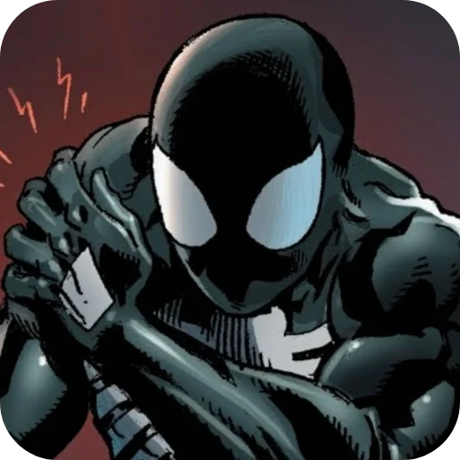 🤧 Стикер «Symbiote Spider Man» для Telegram