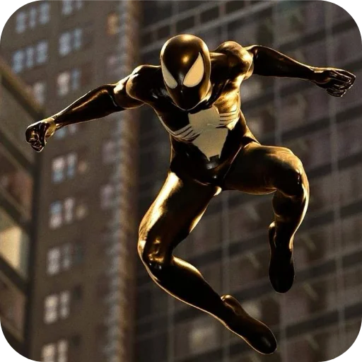 ⬆ Стикер «Symbiote Spidey» для Telegram