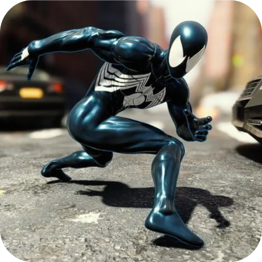 🤨 Стикер «Symbiote Spidey» для Telegram
