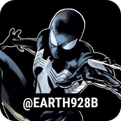 🤚 Стикер «Symbiote Spidey» для Telegram