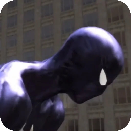 😐 Стикер «Symbiote Spidey» для Telegram