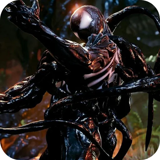 😠 Стикер «Symbiote Spidey» для Telegram