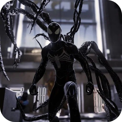 👾 Стикер «Symbiote Spidey» для Telegram