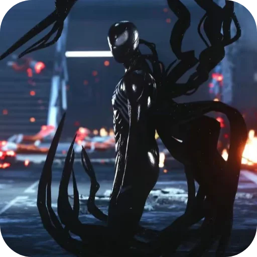 😒 Стикер «Symbiote Spidey» для Telegram