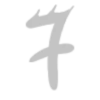 7⃣ Эмодзи «Серый шрифт» для Telegram