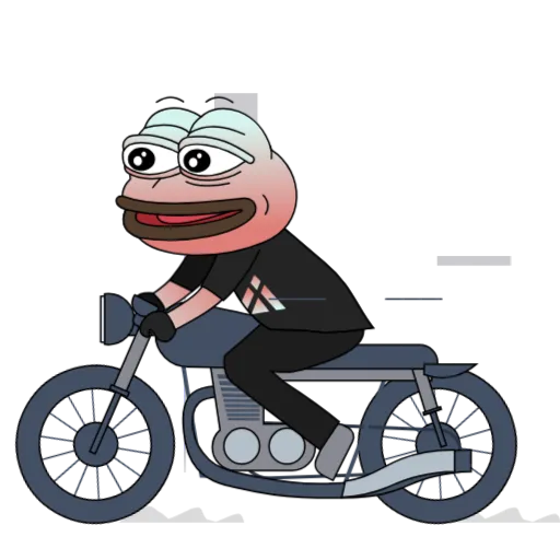 🏍 Стикер «symmio» для Telegram