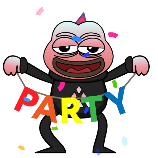 🥳 Стикер «symmio» для Telegram