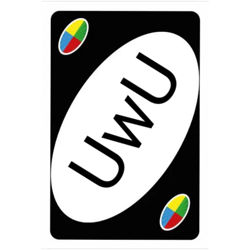 😢 Стикер «UNO CARDS» для Telegram