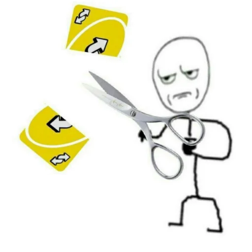 😔 Стикер «UNO CARDS» для Telegram