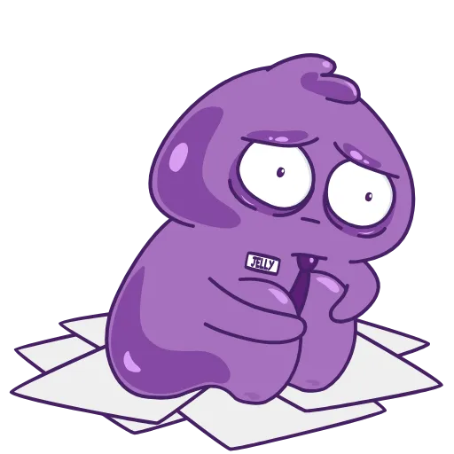😔 Эмодзи «Tolik The Jelly» для Telegram