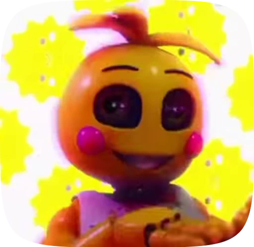 😃 Стикер «Toy Chica Top» для Telegram