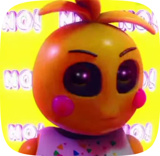 Стикерпак Toy Chica Top для Telegram