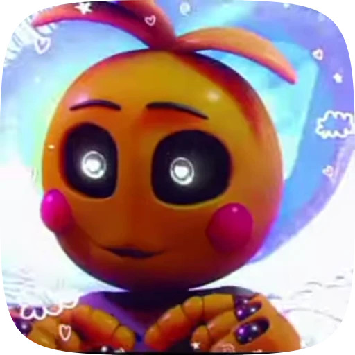 😅 Стикер «Toy Chica Top» для Telegram