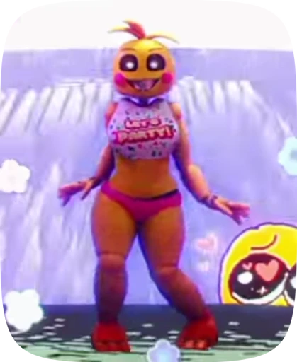 💃 Стикер «Toy Chica Top» для Telegram