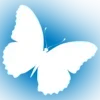 Стикер 54 Minimalism #status #color #blue
