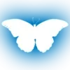 Стикер 55 Minimalism #status #color #blue