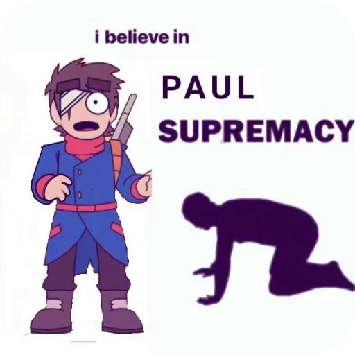🚬 Стикер «Paul.» для Telegram